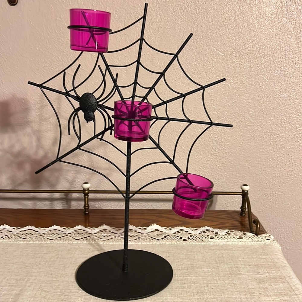 Partylite Spiderweb Votive Holder